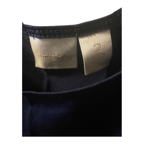 Chico's Navy Blue Tank Top - Picture 4 of 5